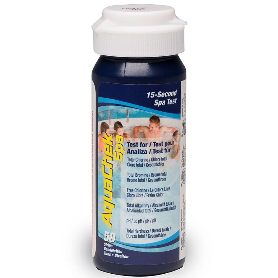 AQUACHEK 6 WAY SPA TEST STRIPS 50 COUNT