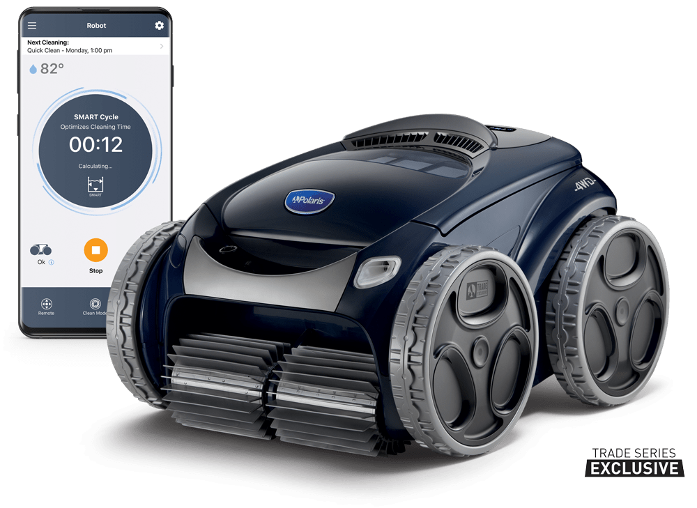 Polaris Polaris Alpha iQ Robotic Pool Cleaner with Caddy