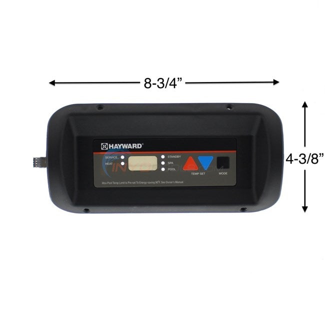 Hayward Taupe FD Series Bezel and Keypad Assembly