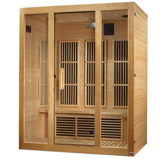 Maxxus "Bellevue" FAR Infrared Sauna Low EMF with Canadian Hemlock
