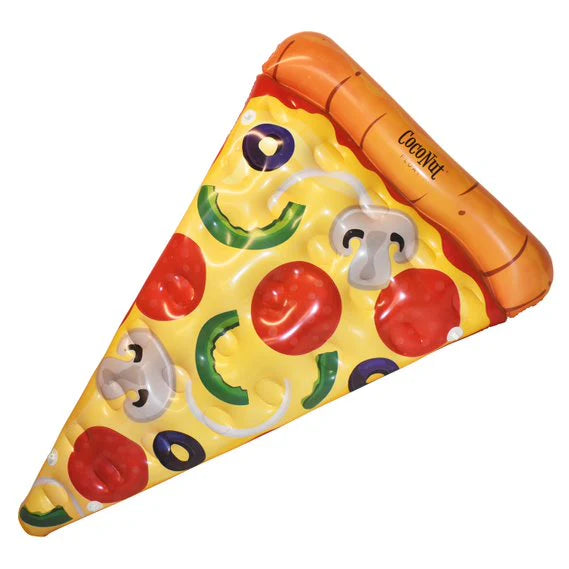 DELUXE PIZZA SLICE POOL FLOAT