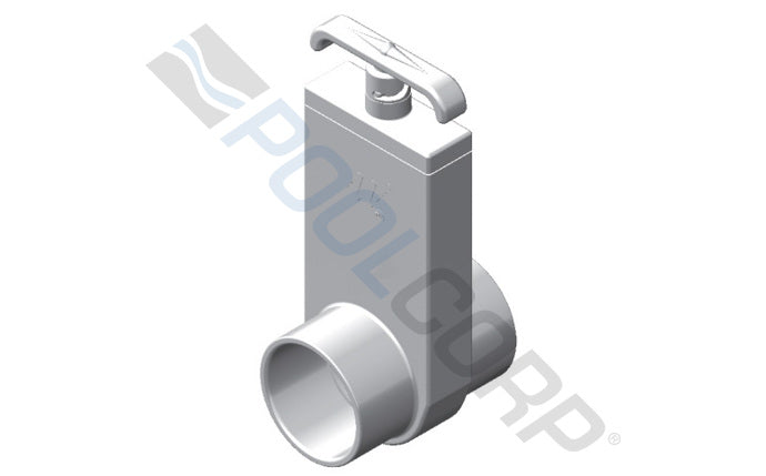 2" Slice Valve - 2" Spigot x 2" S
