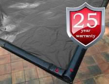 25' x 45' Brown/Black Rect Ultra Premium Winter Cover for 20' x 40' Rect IG Pool