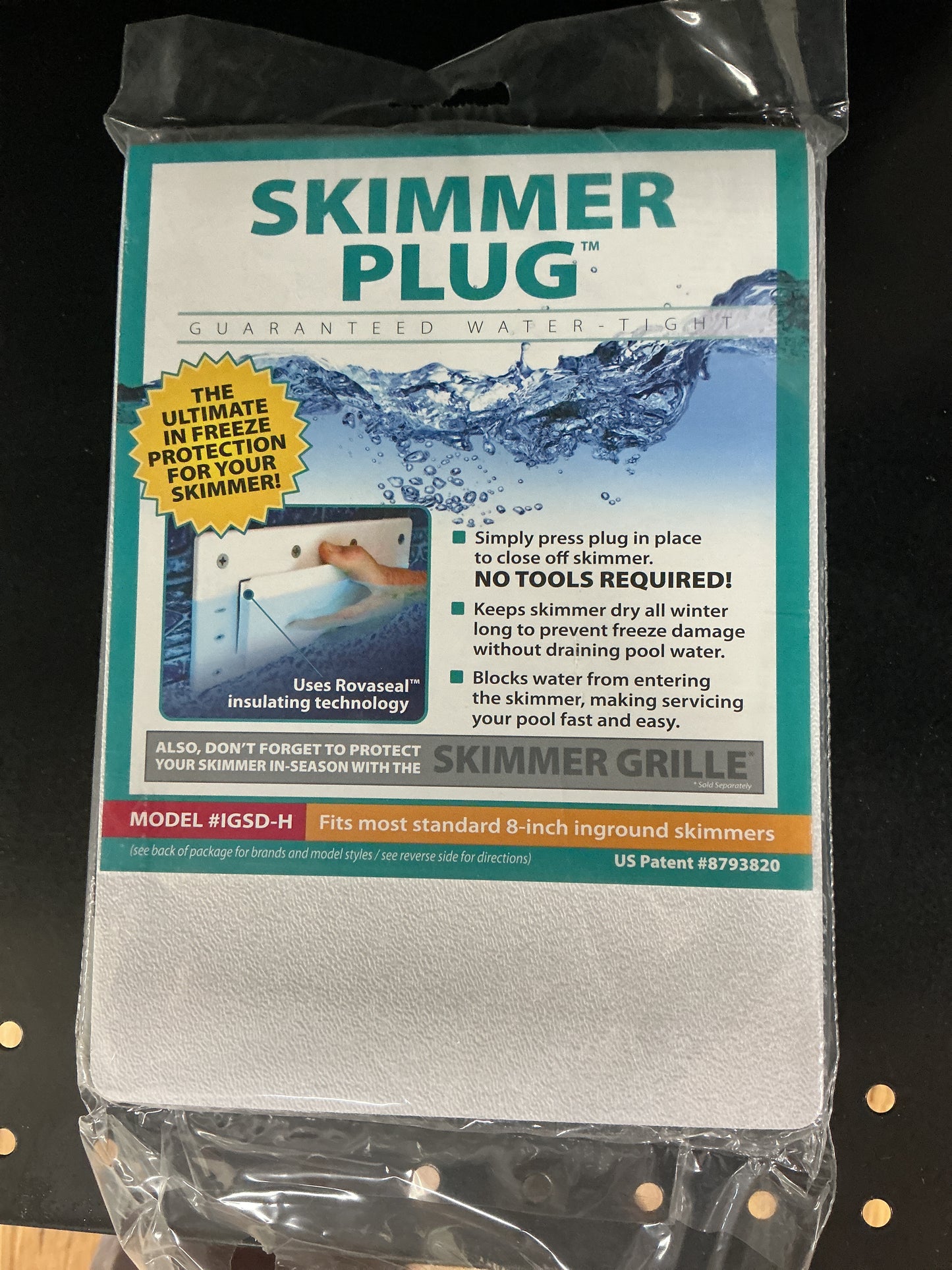 SP1091LX/ 1090 STANDARD AG SKIMMER PLUG