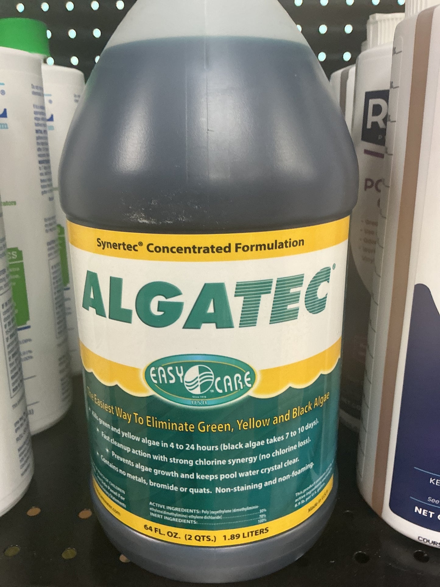 EASYCARE PRODUCTS 64 OZ BOTTLE ALGATEC® ADVANCED ALGAECIDE AND WATER TREATMENT