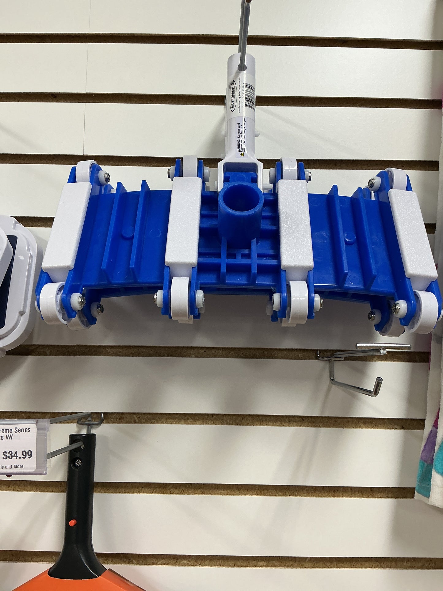 AC 33634 FLEXI VAC FOR GUNITE POOLS- BLUE