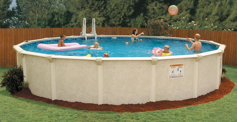 Above Ground Pool 21'x52" Century w/Skirts Steel Pool 6 Ctns