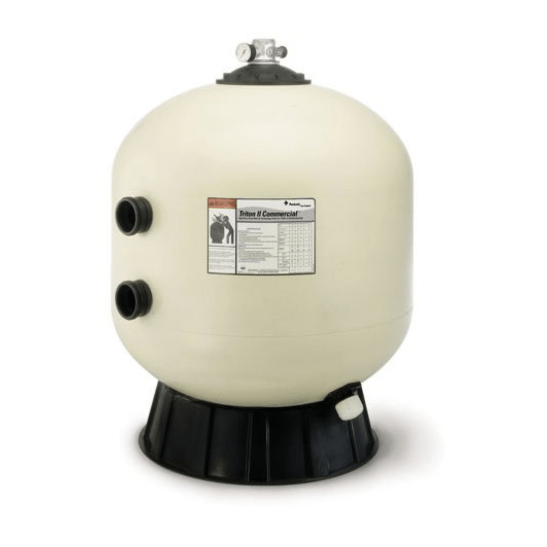 Pentair 30" Triton® C High Capacity Fiberglass Side Mount Sand Filter TR100C Almond