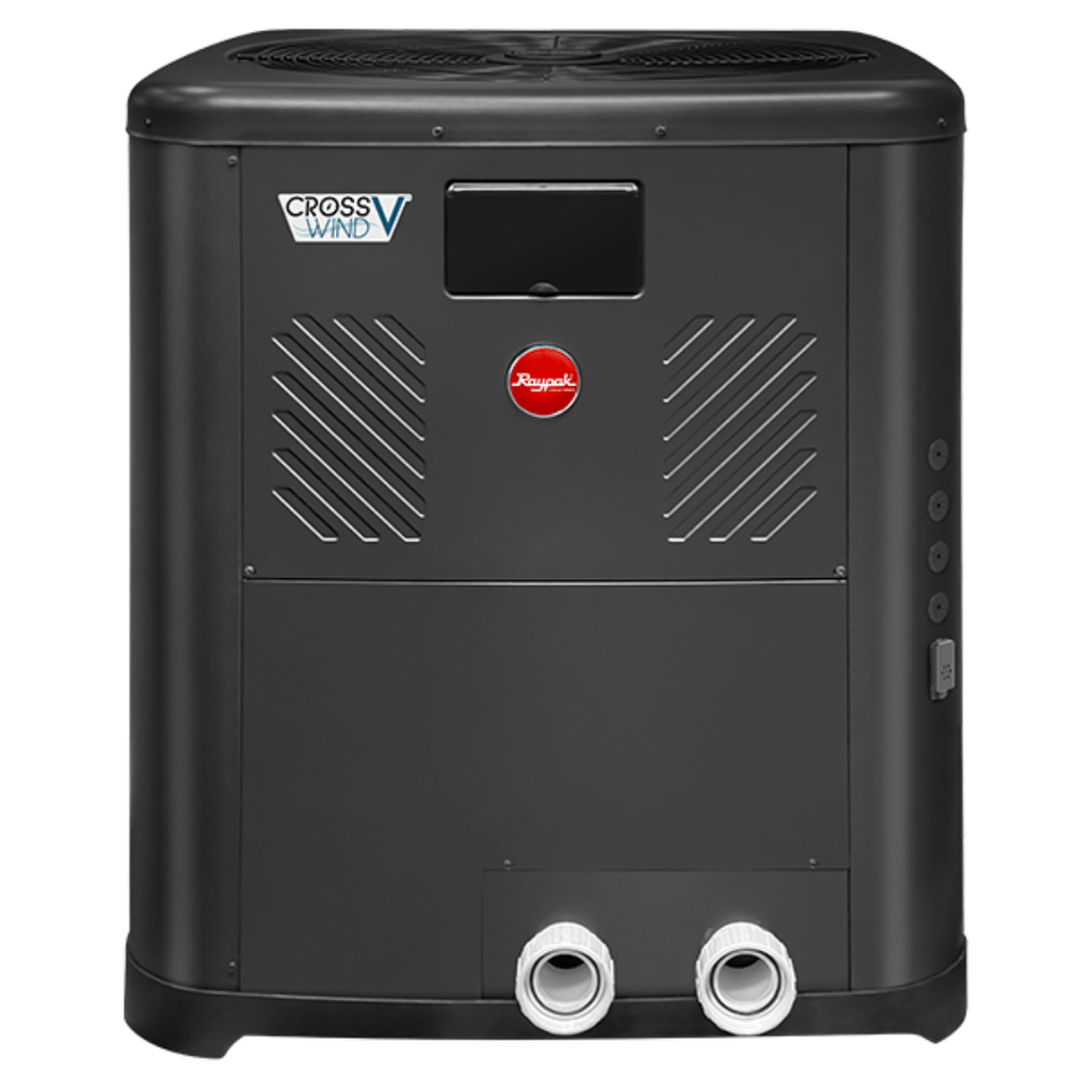 Raypak Crosswind V® Deluxe Pool & Spa Heat/Cool Pump 129K BTU 208-230V