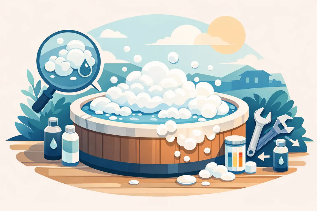Why Is Hot Tub Foaming? Causes and Fixes