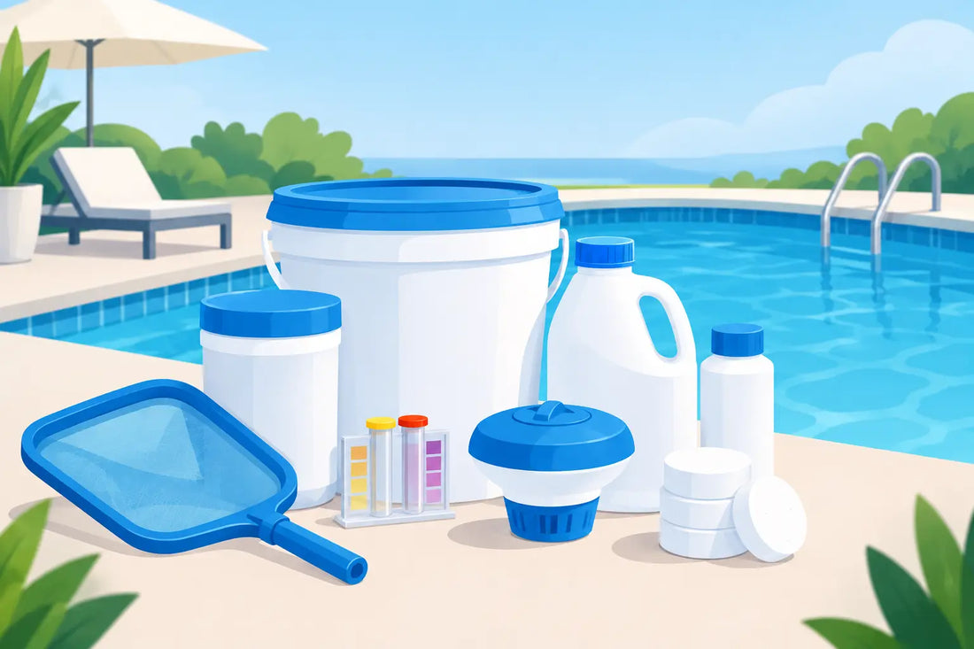 Best Pool Chemicals Starter Kit for New Owners