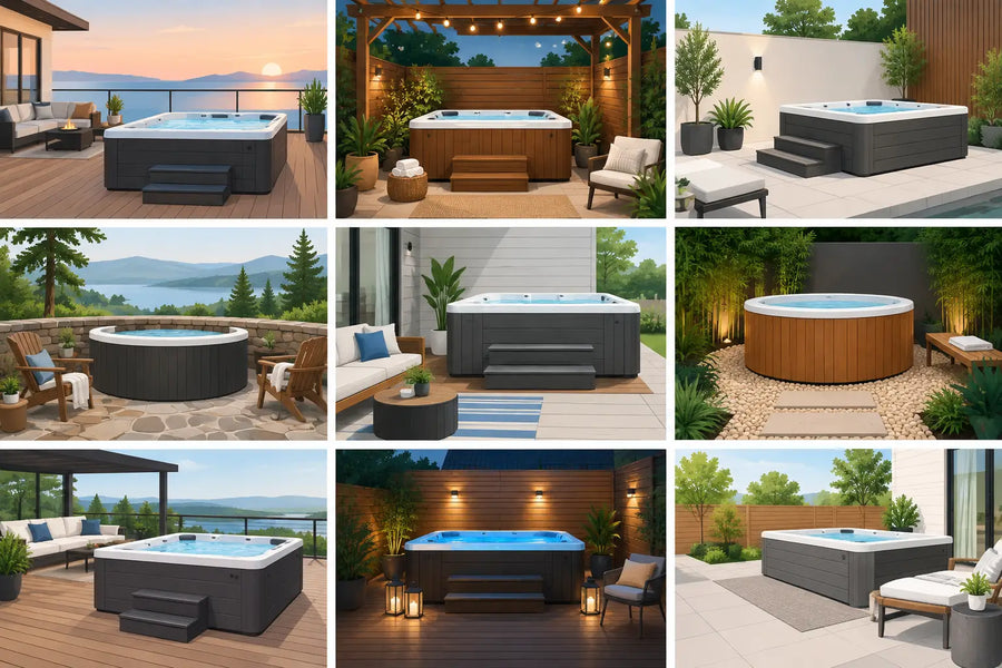 9 Hot Tub Patio Design Examples That Work