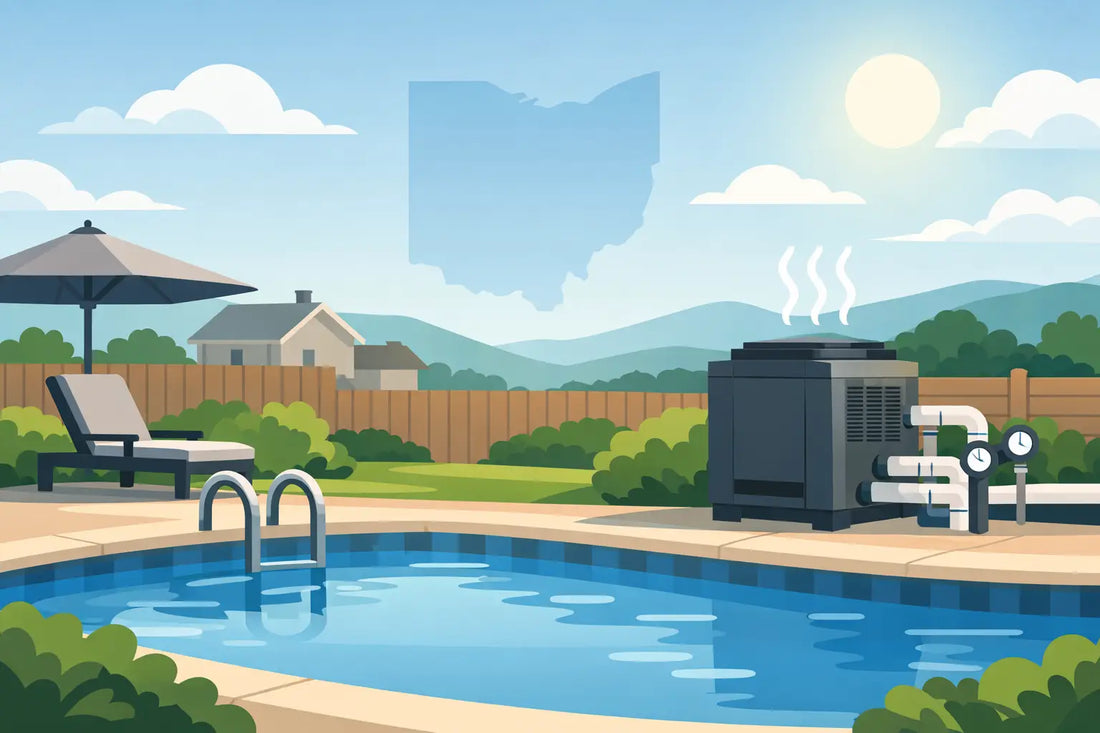 Pool Heater Sizing Guide for Ohio Backyards