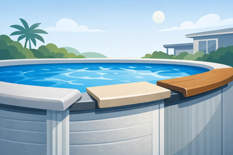 What Is Above Ground Pool Coping?