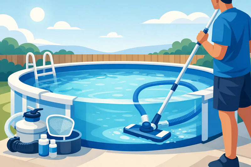 How to Vacuum Above Ground Pool the Right Way