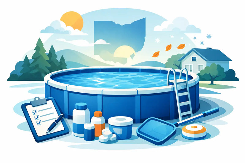Above Ground Pool Maintenance Checklist for Ohio