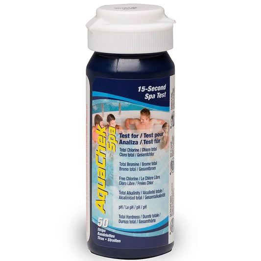 AQUACHEK 6 WAY SPA TEST STRIPS 50 COUNT