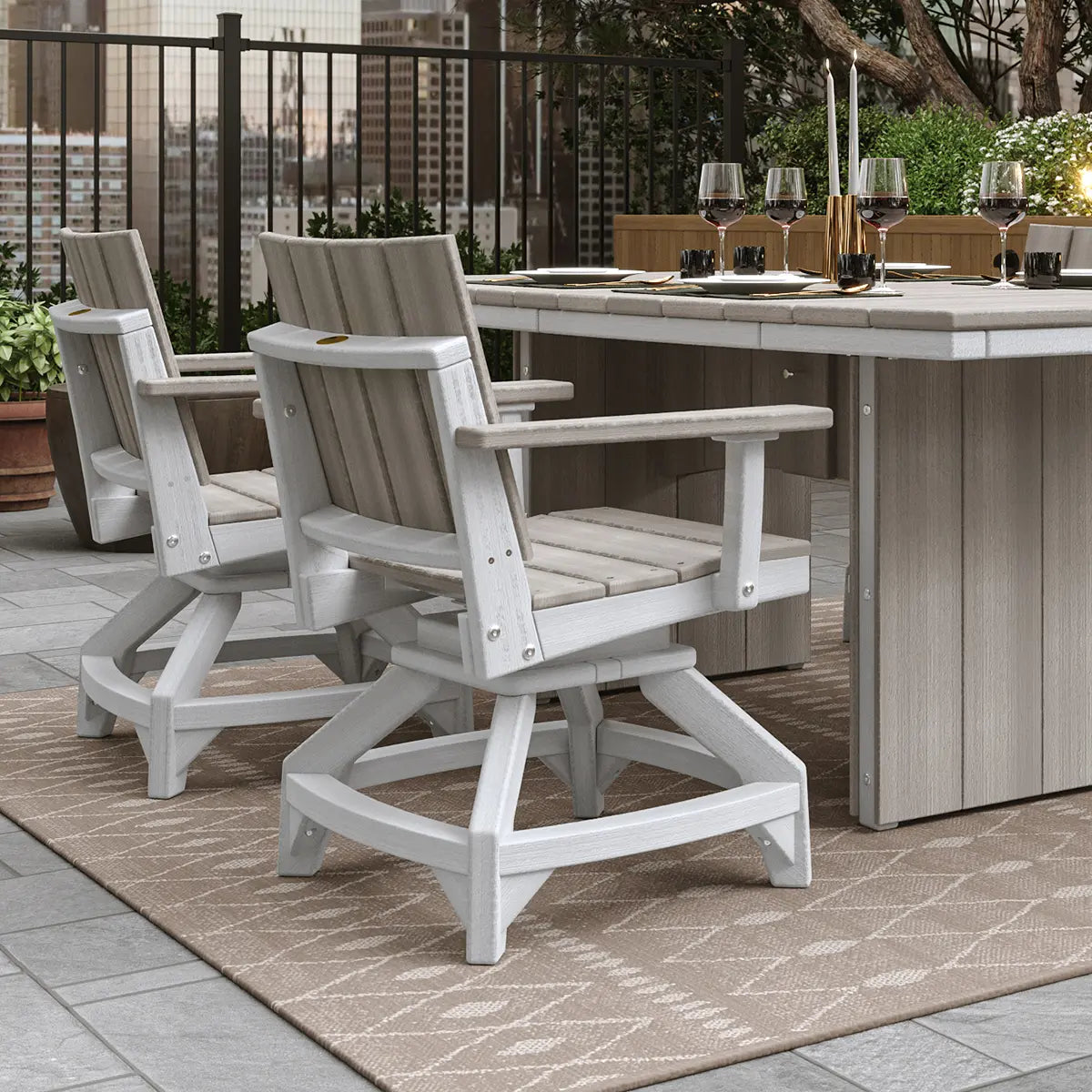 Twin Oaks Barns Seating (Dining Height)