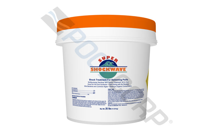 Super Shockwave 25 lb Calcium HypoChlorineite 73%