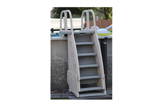 Confer Plastics 48" x 60" Roll2Guard™ 9300 Model Pool Ladder w/ Barrier