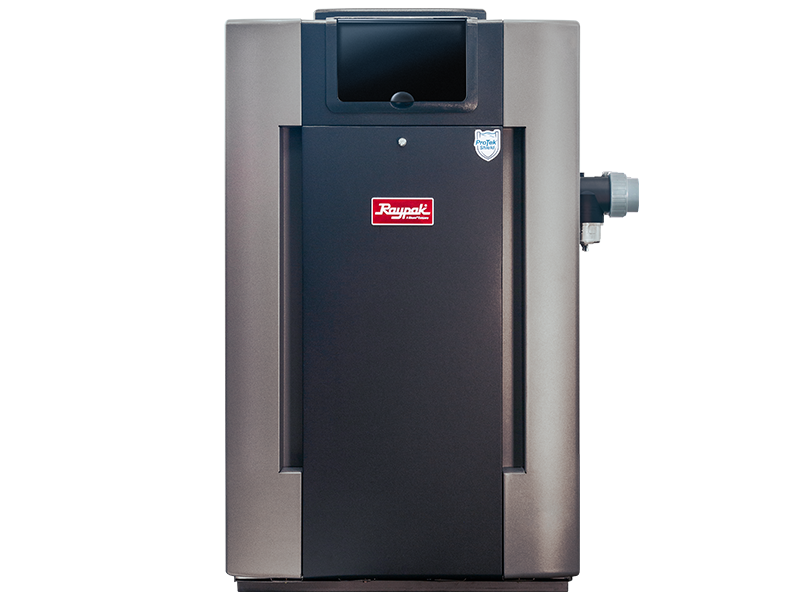 Raypak Digital Gas Pool & Spa Heater, 206A-406A  Cupronickel Heat Exchanger
