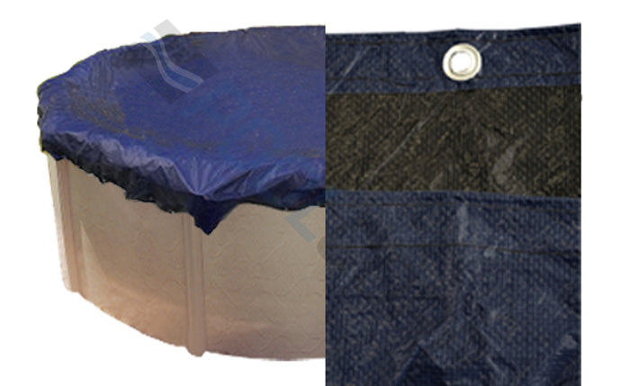 33' BLUE/BLACK ROUND