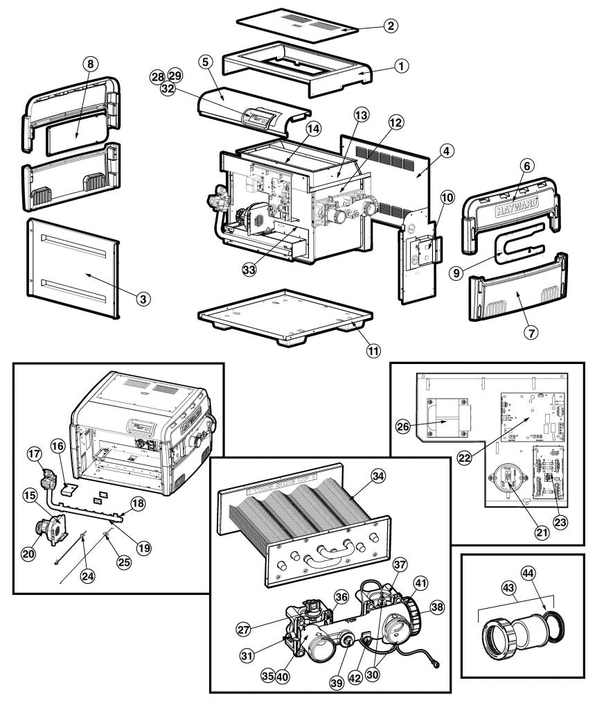 (9) FDXLRTP1930 H-Series Right Trim Panel Kit