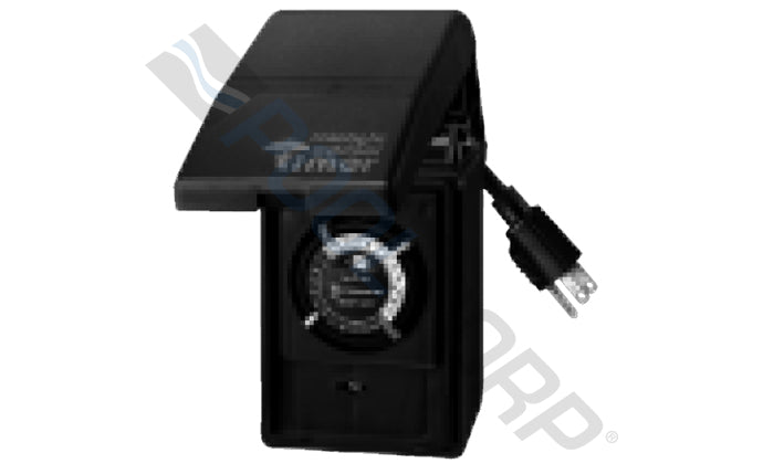 P1100 Heavy-Duty Outdoor Mechanical Plug-In Timer with Built-In Enclosure