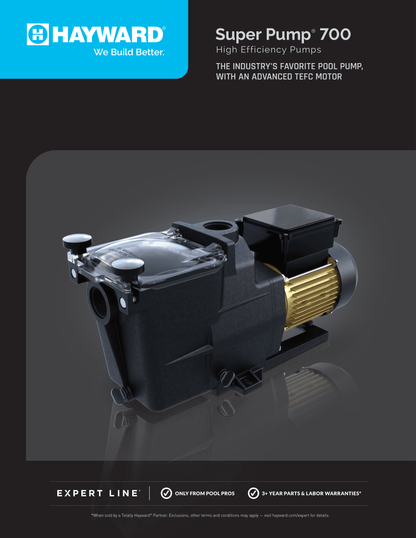 Hayward Super Pump® 700 SP2670007X10 Pump 1HP 115/230V