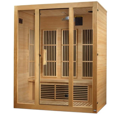 Maxxus "Bellevue" FAR Infrared Sauna Low EMF with Canadian Hemlock