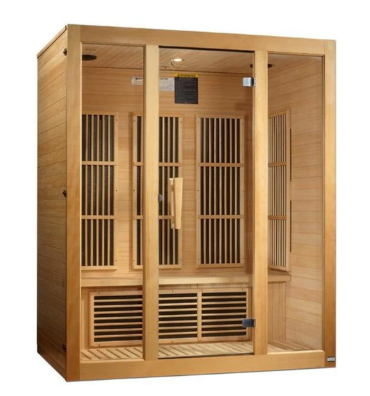 Maxxus "Bellevue" FAR Infrared Sauna Low EMF with Canadian Hemlock