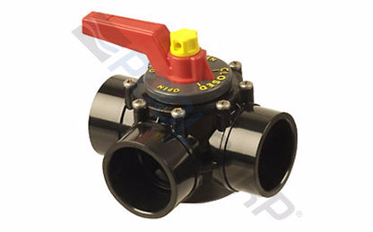 1 1/2" - 2" 3-Way Diverter Valve Slip (1.5" ID 2" OD)