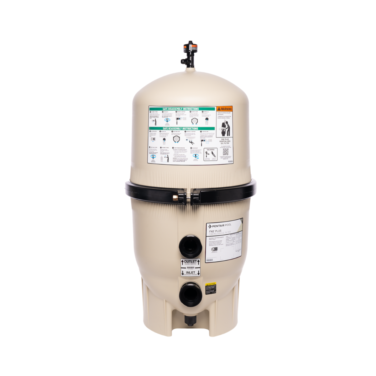 Pentair 36 SqFt Plus D.E. Filter