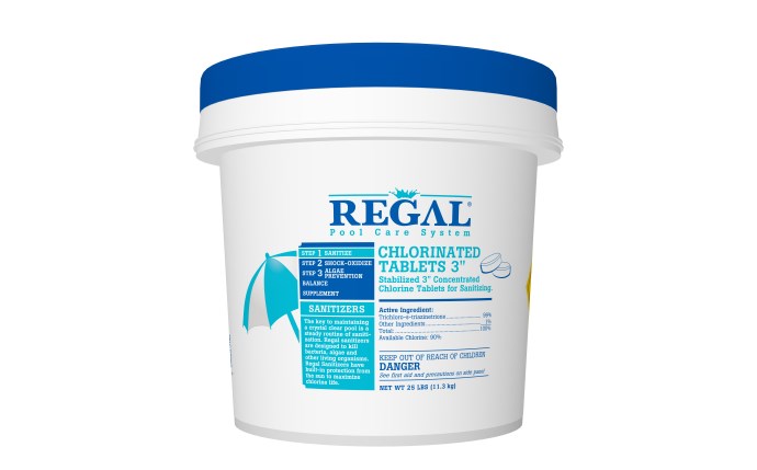REGAL 3" CHLORINE TABLETS (UW)