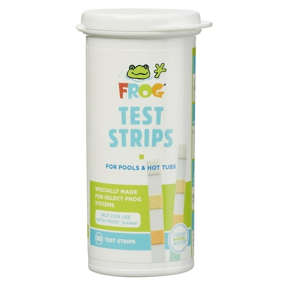 FROG TEST STRIPS FOR POOLS AND HOT TUBS