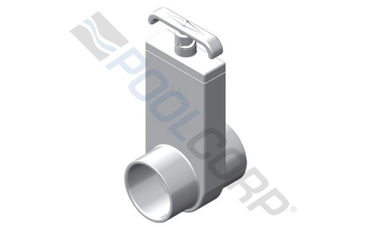 2" Slice Valve - 2" Spigot x 2" S
