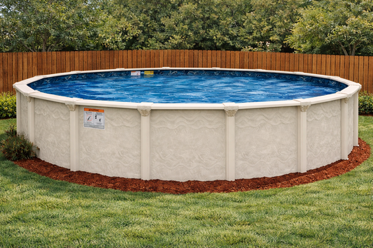 Embassy Century — 15' Round Above-Ground Pool — 52" Wall
