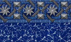 EVENING STAR™ - 4000 SERIES-20 MIL E-Z Clip™ Liner - (Full Print on White) 48"