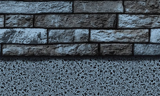 TERRAZZO™ - 4000 SERIES-20 MIL E-Z Clip™ Liner - (Full Print on Gray)