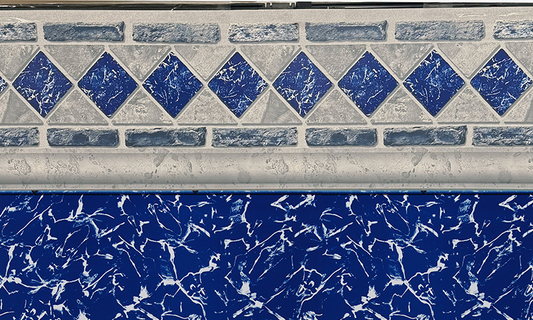 GROTTO™ - 4000 SERIES-20 MIL E-Z Clip™ Liner - (Full Print on Gray)