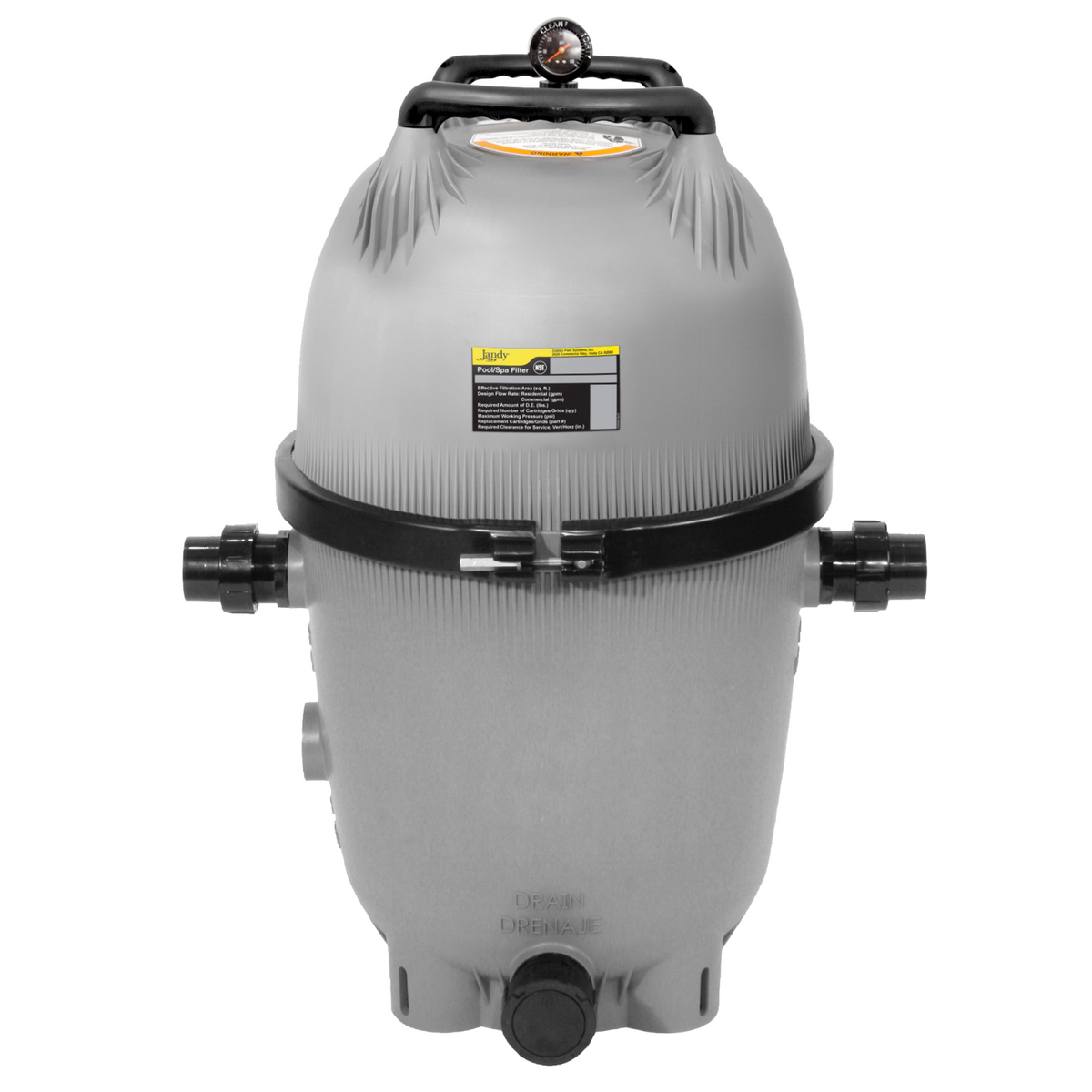 Jandy 340 SqFt 4 Large Cartridge Filter System