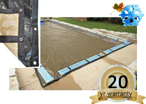 25' x 45' Black/Tan Rectangle Emperor Winter Cvr for 25' x 45' Rectangle IG Pool