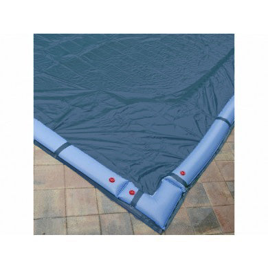 Royal 16' x 32' Blue/Black Rectangle Winter Pool Cover for Above Ground Pool