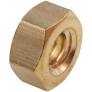 1/4 - 20 Hex Nut Brass