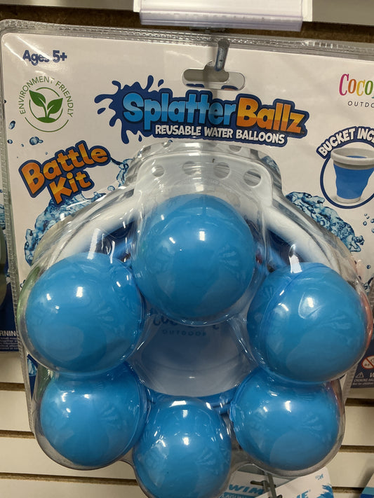 SPLATTERBALLZ BATTLE KITS (BLUE)