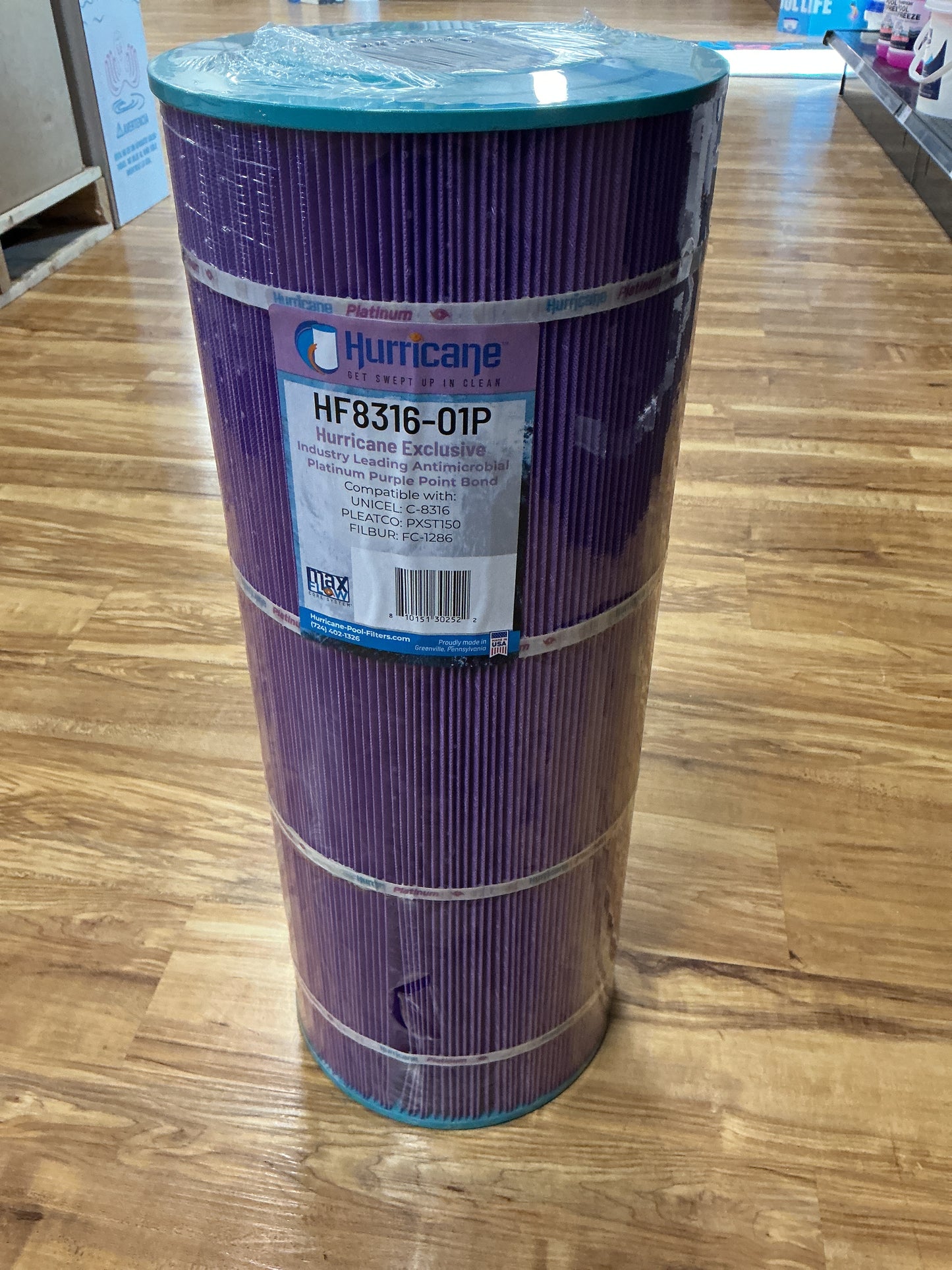 150 SQFT HURRICANE FILTER REP. UPGRADE