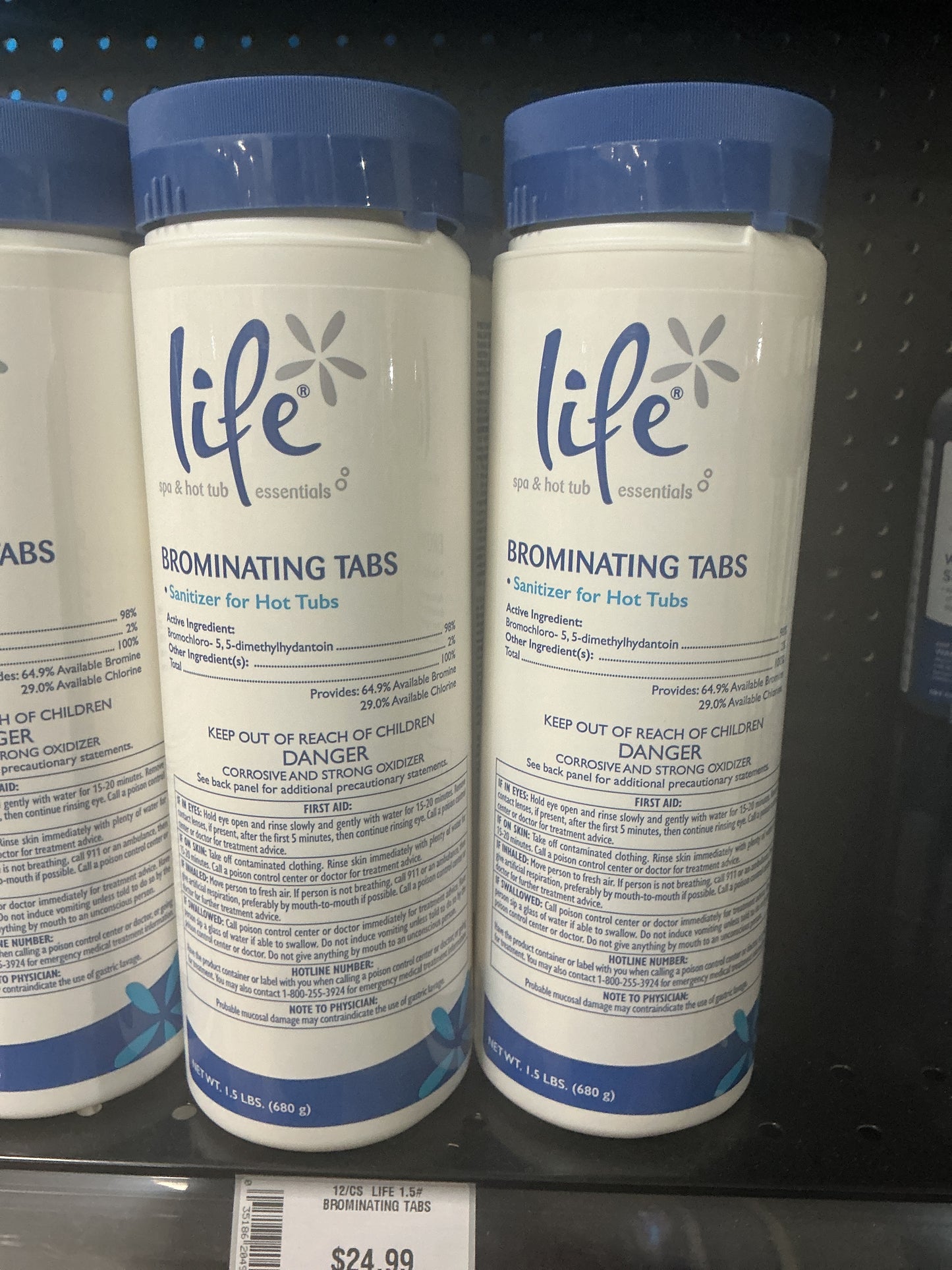 12/CS LIFE 1.5# BROMINATING TABS