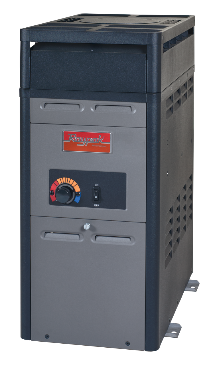 Raypak 106A Analog Electronic Propane Heater with Spark Ignition 106K BTU
