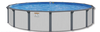 28'X16'X52 OVAL SUMMER NITES - 7" RESIN TOP RAILS - 52" WALL PACKAGE